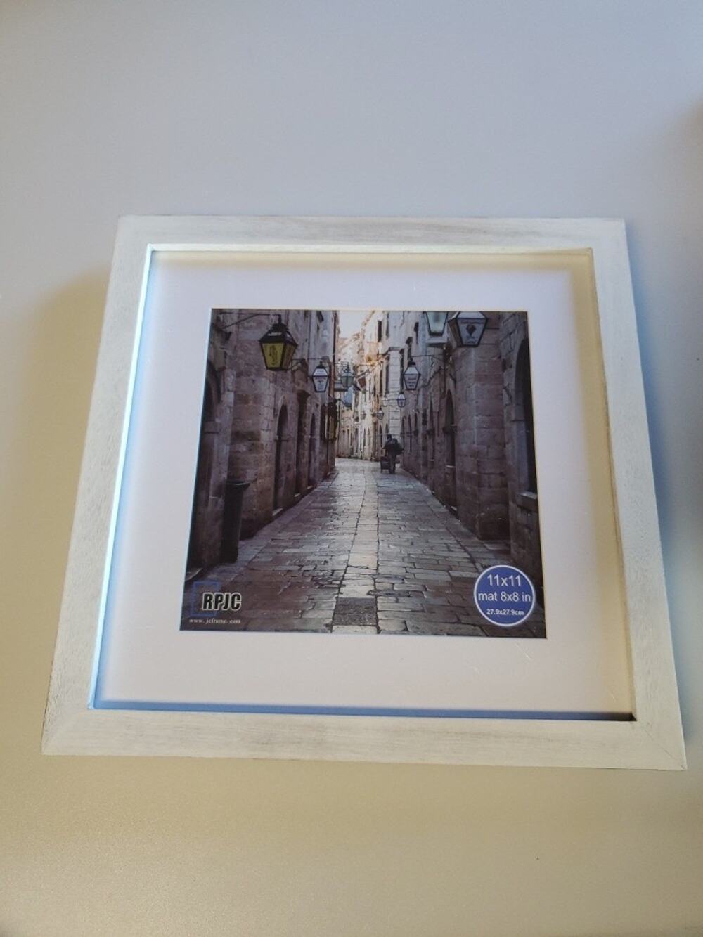 11x11Picture Frame Made of Solid Wood and High Definition Glass Display Pictures